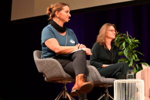 Terapeutka v živém rozhovoru